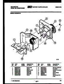 03 - Air Handling Parts parts for Frigidaire Air Conditioner KAC084P7A1 from AppliancePartsPros.com