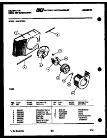 04 - Air Handling Parts parts for Frigidaire Air Conditioner MH312F2QA from AppliancePartsPros.com