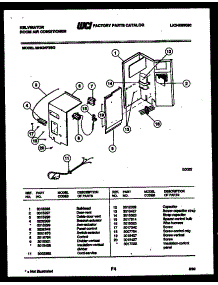 03 - Electrical Parts parts for Frigidaire Air Conditioner MH424F2SG from AppliancePartsPros.com