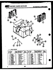 03 - Unit Parts parts for Frigidaire Air Conditioner MH525C2S5 from AppliancePartsPros.com