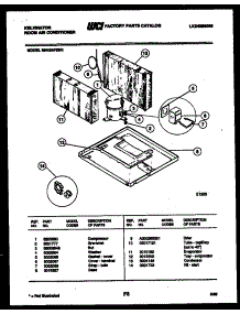 05 - System Parts parts for Frigidaire Air Conditioner MH424F2SG from AppliancePartsPros.com