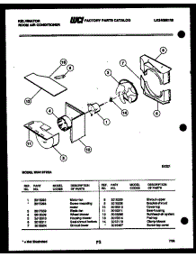 04 - Air Handling Parts parts for Frigidaire Air Conditioner MH418F2SA from AppliancePartsPros.com