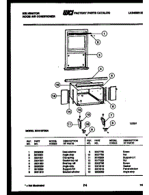 06 - Cabinet And Installation Parts parts for Frigidaire Air Conditioner MH418F2SA from AppliancePartsPros.com