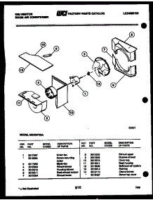 04 - Air Handling Parts parts for Frigidaire Air Conditioner MH424F2SA from AppliancePartsPros.com