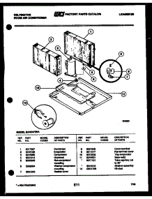 05 - System Parts parts for Frigidaire Air Conditioner MH424F2SA from AppliancePartsPros.com