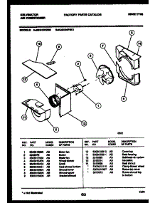 04 - Air Handling Parts parts for Frigidaire Air Conditioner KAS184P2K1 from AppliancePartsPros.com