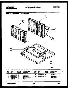 06 - System Parts parts for Frigidaire Air Conditioner KAS184P2K1 from AppliancePartsPros.com