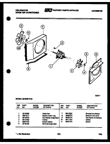 03 - Air Handling Parts parts for Frigidaire Air Conditioner MH206F1QA from AppliancePartsPros.com