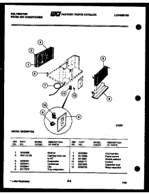 04 - Electrical Parts parts for Frigidaire Air Conditioner MH206F1QA from AppliancePartsPros.com