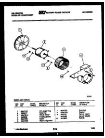 04 - Air Handling Parts parts for Frigidaire Air Conditioner MH110D1UA from AppliancePartsPros.com