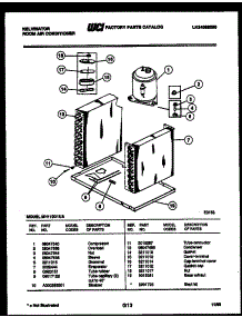 05 - System Parts parts for Frigidaire Air Conditioner MH110D1UA from AppliancePartsPros.com