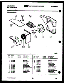 04 - Air Handling Parts parts for Frigidaire Air Conditioner M418F2EA from AppliancePartsPros.com