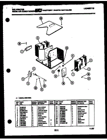 03 - Unit Parts parts for Frigidaire Air Conditioner M421D2SA from AppliancePartsPros.com