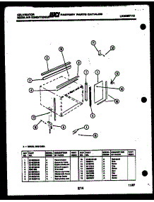 06 - Cabinet Parts parts for Frigidaire Air Conditioner M421D2SA from AppliancePartsPros.com