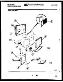 04 - Unit Parts parts for Frigidaire Air Conditioner MH311F1QA from AppliancePartsPros.com