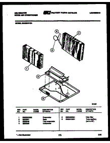 05 - System Parts parts for Frigidaire Air Conditioner MH309H1QA from AppliancePartsPros.com