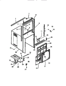 02 - Cabinet, Front, Wrapper parts for Frigidaire Air Conditioner MH110B1UA from AppliancePartsPros.com