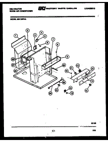03 - Electrical Parts parts for Frigidaire Air Conditioner MH110F1UA from AppliancePartsPros.com