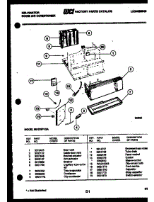 03 - Electrical Parts parts for Frigidaire Air Conditioner MH309F1QA from AppliancePartsPros.com