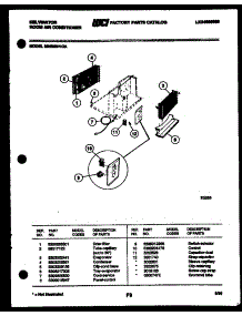 03 - Electrical Parts parts for Frigidaire Air Conditioner MH206H1QA from AppliancePartsPros.com