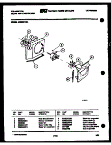 04 - Air Handling Parts parts for Frigidaire Air Conditioner MH206H1QA from AppliancePartsPros.com