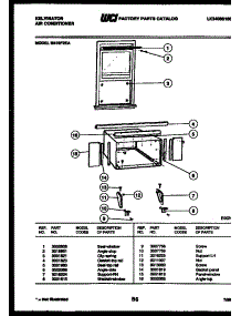 06 - Cabinet And Installation Parts parts for Frigidaire Air Conditioner M418F2EA from AppliancePartsPros.com