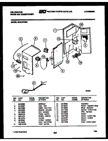 03 - Electrical Parts parts for Frigidaire Air Conditioner MH418F2SG from AppliancePartsPros.com