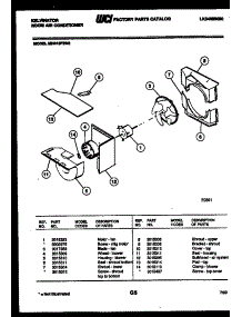 04 - Air Handling Parts parts for Frigidaire Air Conditioner MH418F2SG from AppliancePartsPros.com