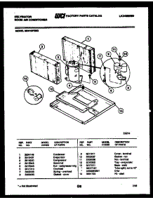 05 - System Parts parts for Frigidaire Air Conditioner MH418F2SG from AppliancePartsPros.com