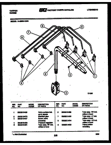 05 - Tube Assembly parts for Frigidaire Cooktop 14-2589-00-01 from AppliancePartsPros.com