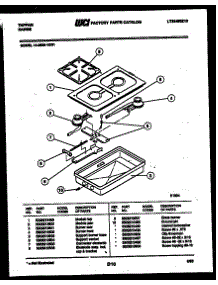 07 - Burner Parts parts for Frigidaire Cooktop 14-2589-00-01 from AppliancePartsPros.com