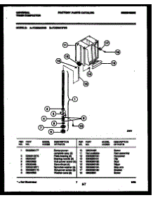 05 - Ram Assembly parts for Frigidaire Compactor TC500ABD0 from AppliancePartsPros.com