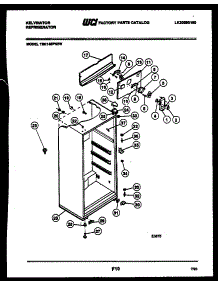 03 - Cabinet Parts parts for Frigidaire Refrigerator TSK145PN2T from AppliancePartsPros.com