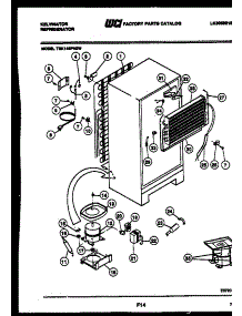 05 - System And Automatic Defrost Parts parts for Frigidaire Refrigerator TSK145PN2T from AppliancePartsPros.com