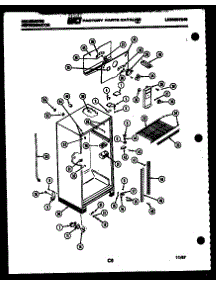 03 - Cabinet Parts parts for Frigidaire Refrigerator TSK180AN7D from AppliancePartsPros.com