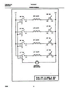 04 - Wiring Diagram parts for Frigidaire Cooktop TEC8X2XCC1 from AppliancePartsPros.com