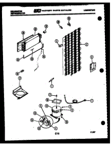05 - System And Automatic Defrost Parts parts for Frigidaire Refrigerator TSK180AN7D from AppliancePartsPros.com