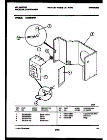 03 - Electrical Parts parts for Frigidaire Air Conditioner KAC051S7Z1 from AppliancePartsPros.com