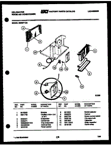03 - Electrical Parts parts for Frigidaire Air Conditioner M208F1QA from AppliancePartsPros.com