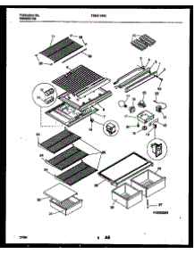 05 - Shelves And Supports parts for Frigidaire Refrigerator TSK210HN1D from AppliancePartsPros.com