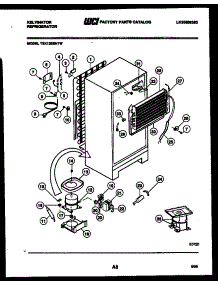 05 - System And Automatic Defrost Parts parts for Frigidaire Refrigerator TSX120EN1D from AppliancePartsPros.com