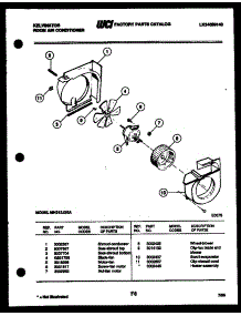 03 - Air Handling Parts parts for Frigidaire Air Conditioner MH312F2EA from AppliancePartsPros.com