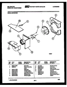 04 - Air Handling Parts parts for Frigidaire Air Conditioner MH424H2SB from AppliancePartsPros.com