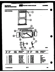 06 - Cabinet And Installation Parts parts for Frigidaire Air Conditioner M418F2SA from AppliancePartsPros.com