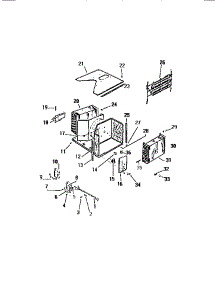 03 - Controls parts for Frigidaire Air Conditioner MH608A1EA from AppliancePartsPros.com