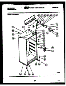 03 - Cabinet Parts parts for Frigidaire Refrigerator TPK140EN1W from AppliancePartsPros.com