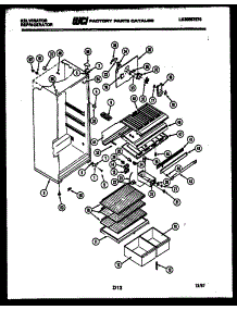 03 - Cabinet Parts parts for Frigidaire Refrigerator TPK160EN1T from AppliancePartsPros.com