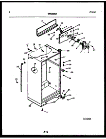 03 - Cabinet Parts parts for Frigidaire Refrigerator TPK210KN0W from AppliancePartsPros.com