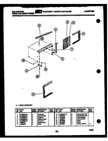 06 - Cabinet Parts parts for Frigidaire Air Conditioner MH312C1QB from AppliancePartsPros.com