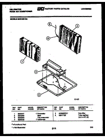05 - Unit Parts parts for Frigidaire Air Conditioner MH312G1QA from AppliancePartsPros.com